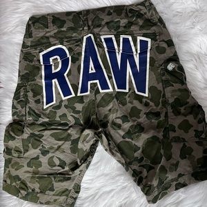 Mens G-Star - Raw Camo Shorts - Size 30